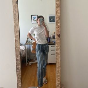Boyish Striped Jeans